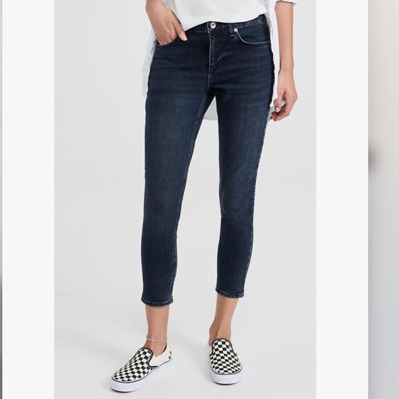 NWT Rag & Bone Cate Ankle Skinny Jeans in Dekalb Size 30